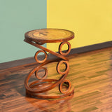 Snaky Maze Living Lounge Drawing Room Decor Table (Shisham) - waseeh.com