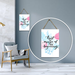 Wall "Superb Words" Caption Decor - waseeh.com