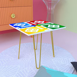 The Squarie Ludo Living Lounge Center Side Hairpin Table - waseeh.com