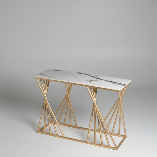 Luxury Villow Entryway Lounge Living Room Console Table - waseeh.com