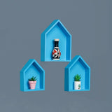 Tittanio Toy House Kids Bedroom Organizer Floating Shelve (Set of 3) - waseeh.com