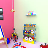 Minions Land Bookcase Shelve Kids Bedroom Rack Decor - waseeh.com
