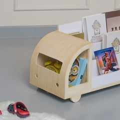 Kids Truck Bookcase Living Bedroom Organizer Rack - waseeh.com