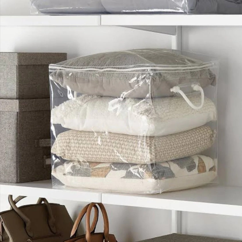 Transparent Storage Bags (Pack of 3) - waseeh.com