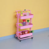 Nude Trolley Storage Basket (3-Tier) - waseeh.com