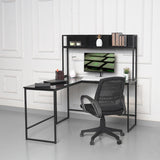 Costway Hutch Home Office Workstation Writing Organizer Desk Table - waseeh.com