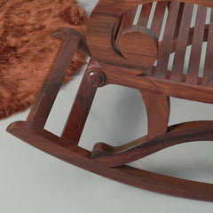 Acklom Rocking Living Lounge Bedroom Chair (shisham) - waseeh.com