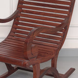 Acklom Rocking Living Lounge Bedroom Chair (shisham) - waseeh.com