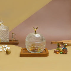 Golden Stag Candy Jar - waseeh.com