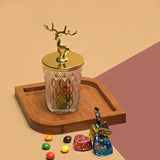 Golden Stag Candy Jar - waseeh.com