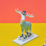 European Resin Deer Decor Sculpture (Set of 3) - waseeh.com