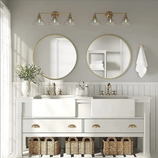 Home Bathroom Designer Luxury Mirrors Round, Decore Looking Mirror – Grace  International ( Factory in Gujranwala )