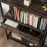 Kaylani Living Room Bookcase Shelve Organizer Storage Rack Decor - waseeh.com