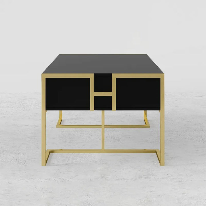 Jocise White Rectangular Living Lounge Bedroom Coffee Center Table - waseeh.com