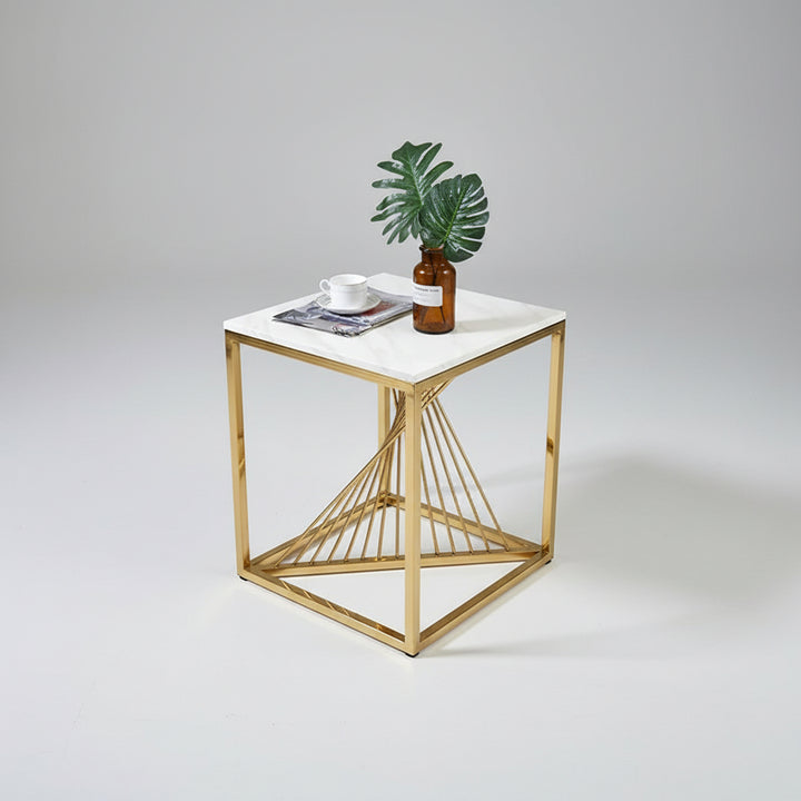 Contrived Living Lounge Bedroom Modern Side Table - waseeh.com