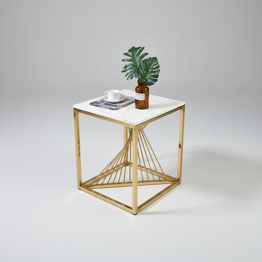 Contrived Living Lounge Bedroom Modern Side Table - waseeh.com