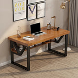Elongate Home Office Writing Work Organizer Desk Table - waseeh.com