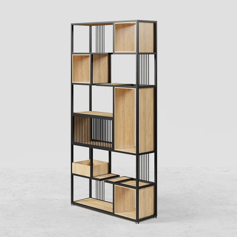 Congruous Lounge Living Room Bookcase Organizer Storage Rack – waseeh.com