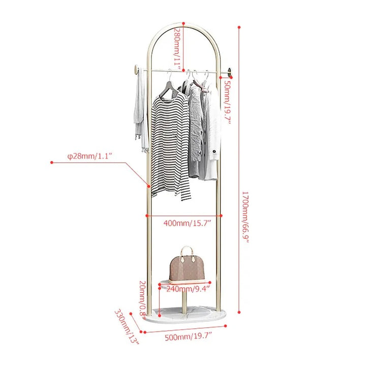 Parallel Organizer Living Bedroom Cloth Storage Rack - waseeh.com