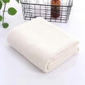 Spun Cotton Waffle Living Lounge Bedroom Thermal Blanket - waseeh.com