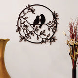 Two Birds Hanging Living Lounge Bedroom Wall Home Decor - waseeh.com