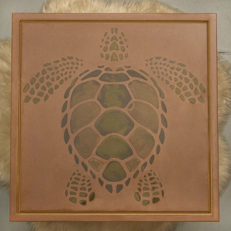 Turtle Hutch Epoxy Resin Table - waseeh.com