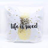Life is sweet cushion cover - waseeh.com