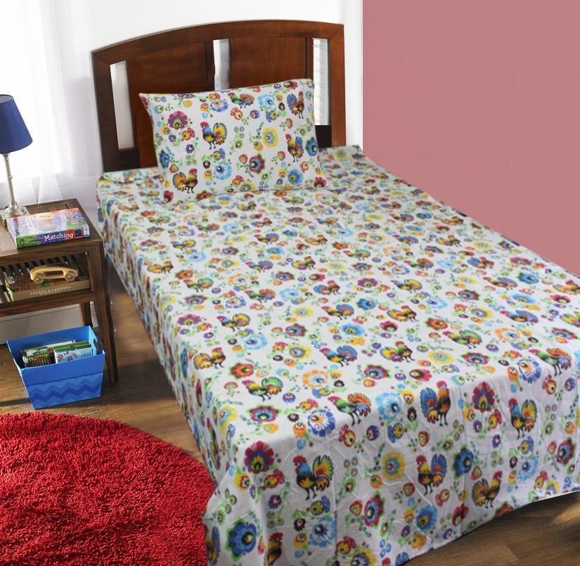 Kids Bed Sheet - Rooster - waseeh.com