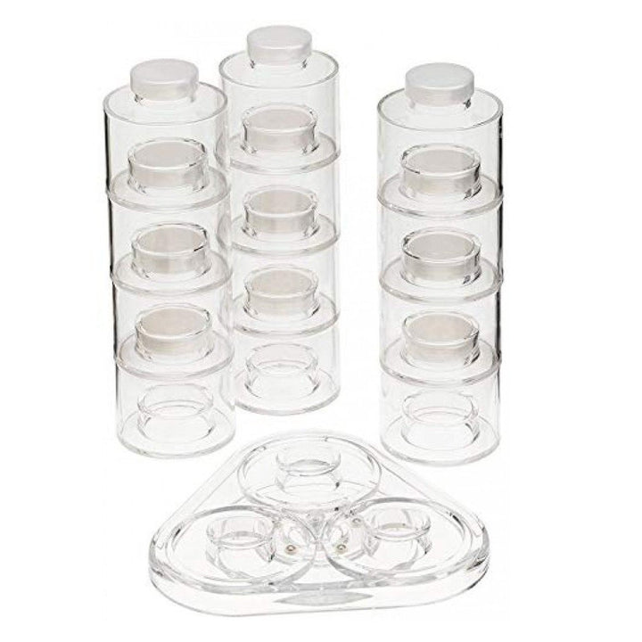 Spice Jar Bottle Tower (12 pcs) - waseeh.com
