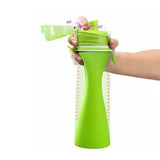 Silicone Foldable Sports Water Bottle - 750ML - waseeh.com