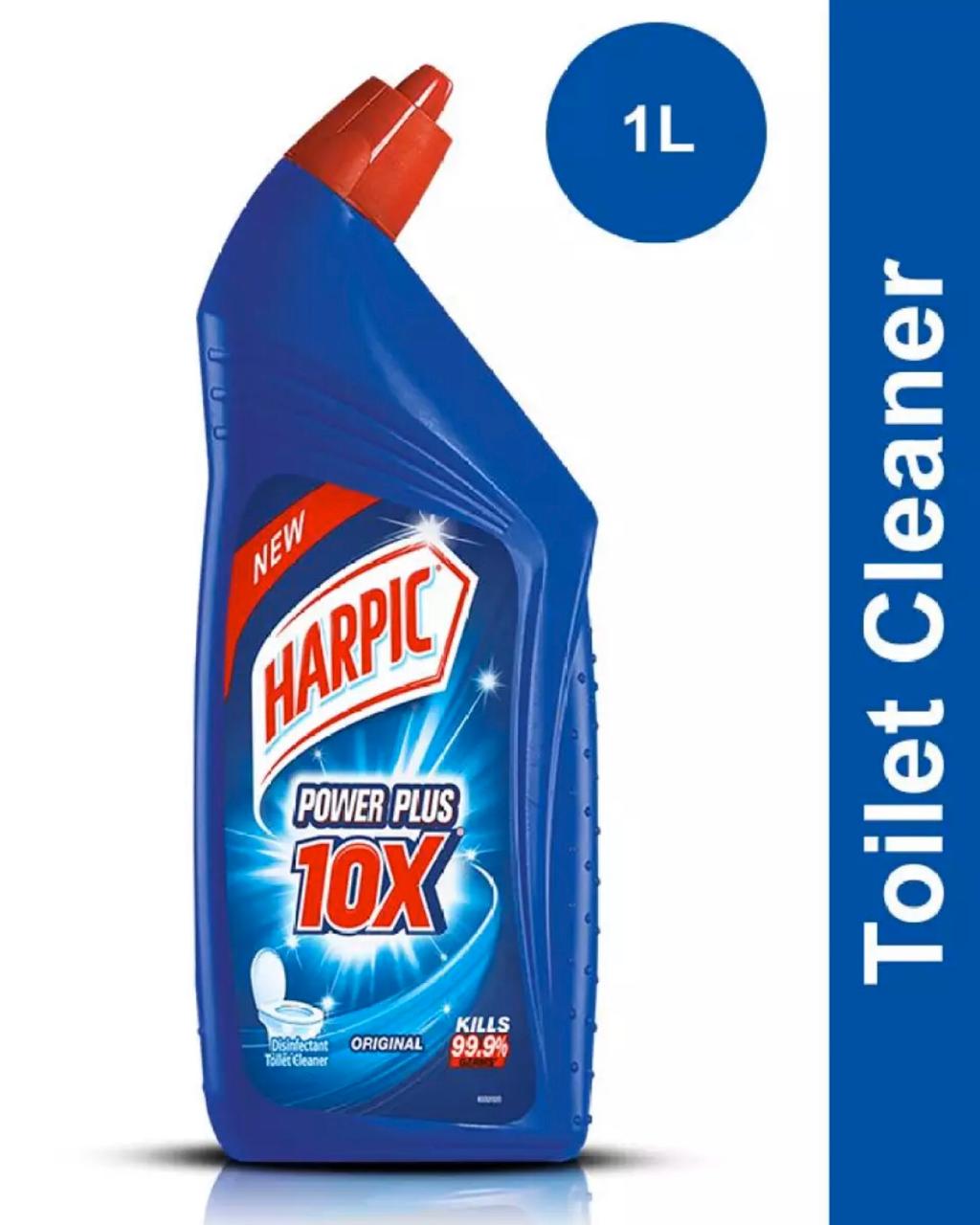 Harpic 10x power plus - 1 LITRE Original Liquid Toilet Cleaner