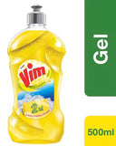 Vim Dish wash Gel Lemon - 500 ml - waseeh.com