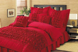 8 Pieces Luxury Embellish Comforter Set - King Size - waseeh.com