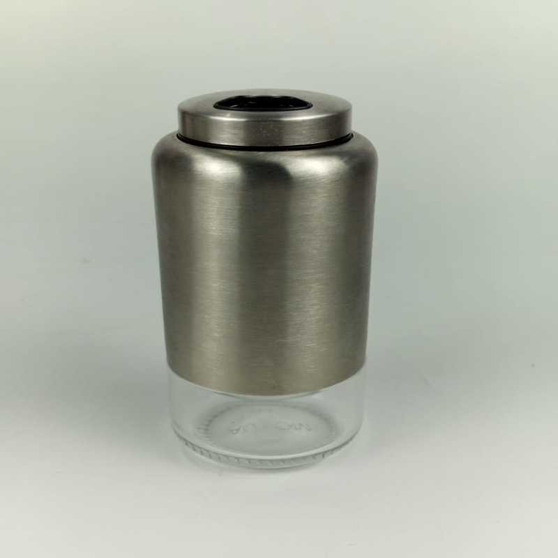 Salt and Pepper Set (Steel Glass) - waseeh.com
