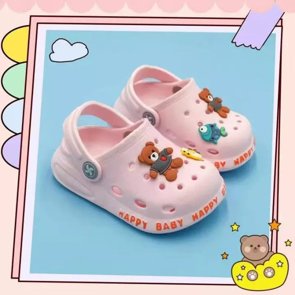 Happy Baby Slippers (Pink) - waseeh.com