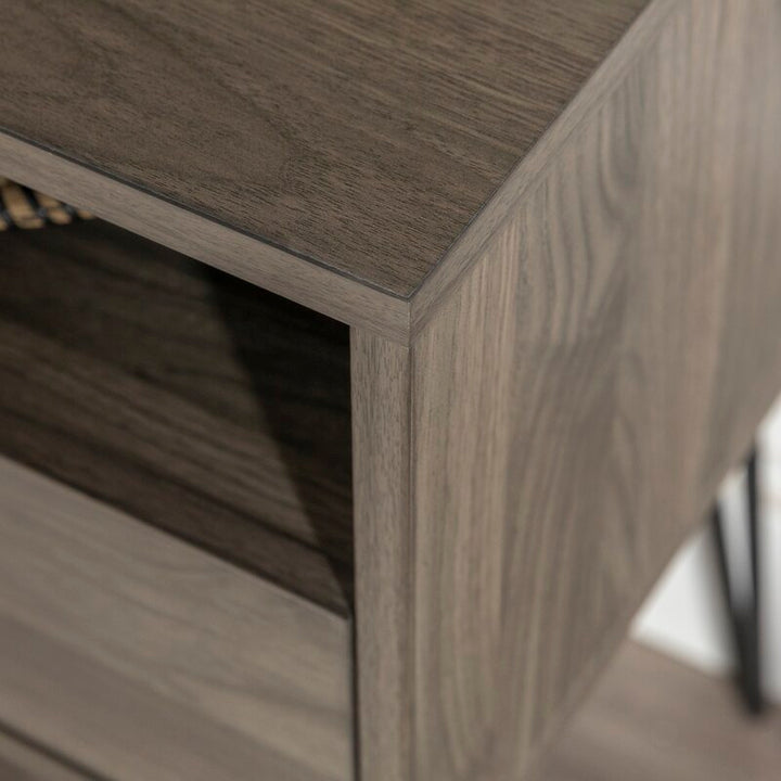 Rustic Living Lounge Coffee Center Side Hairpin Side Table (Greyish Cloud) - waseeh.com