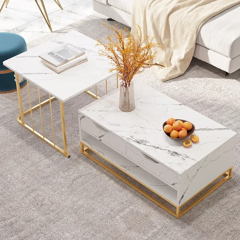 Abide Living Lounge Dining Room Nesting Coffee Center Table (Set of 2) | Furniture | Waseeh Pakistan