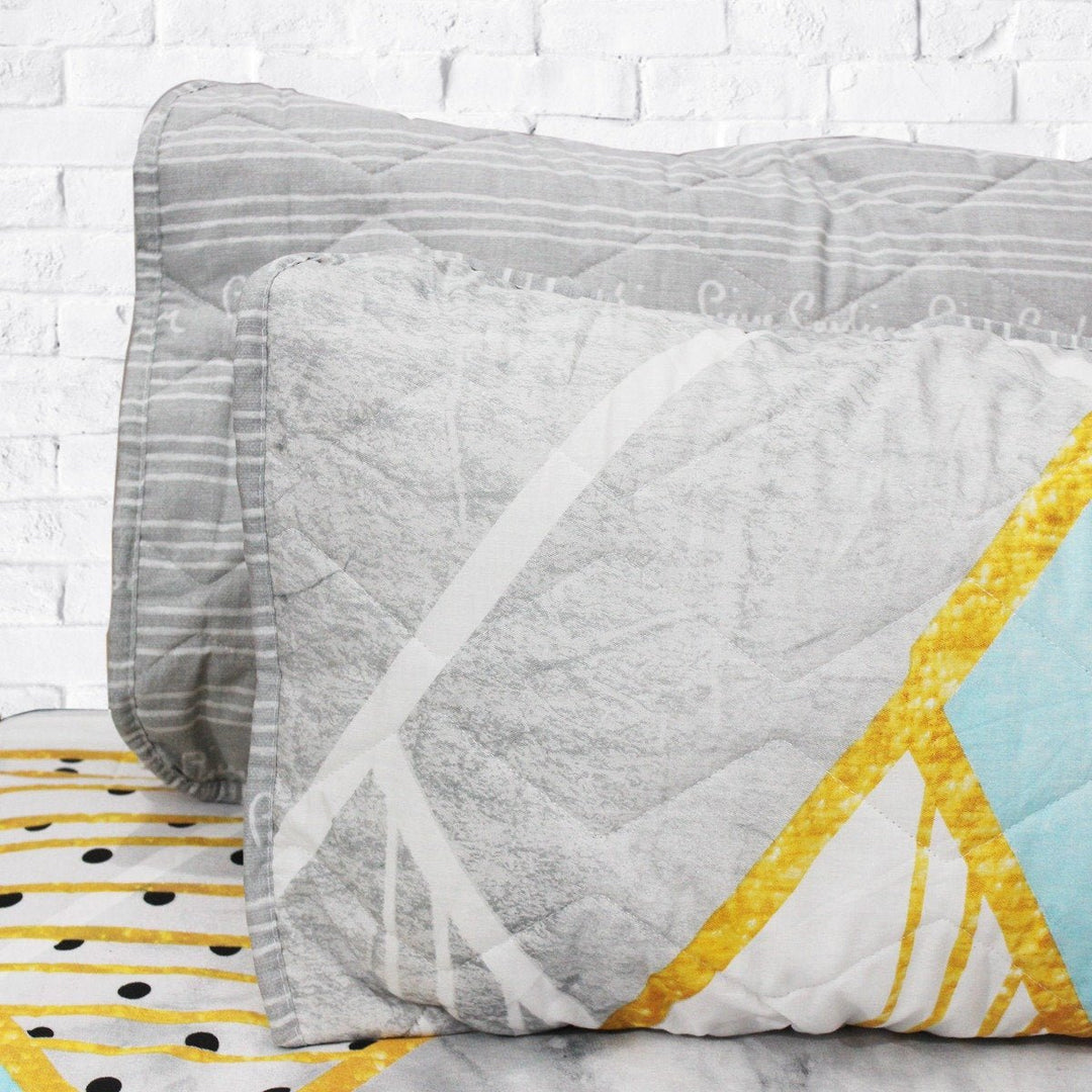 Abstract - Export Quality Bed Spread Set - 6 pc | Home Décor | Waseeh Pakistan