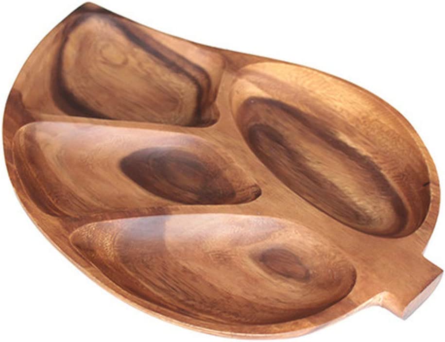 Acacia Autumn Solid Wood Guest Snack Kitchen Serving Tray | kitchen item | Waseeh Pakistan