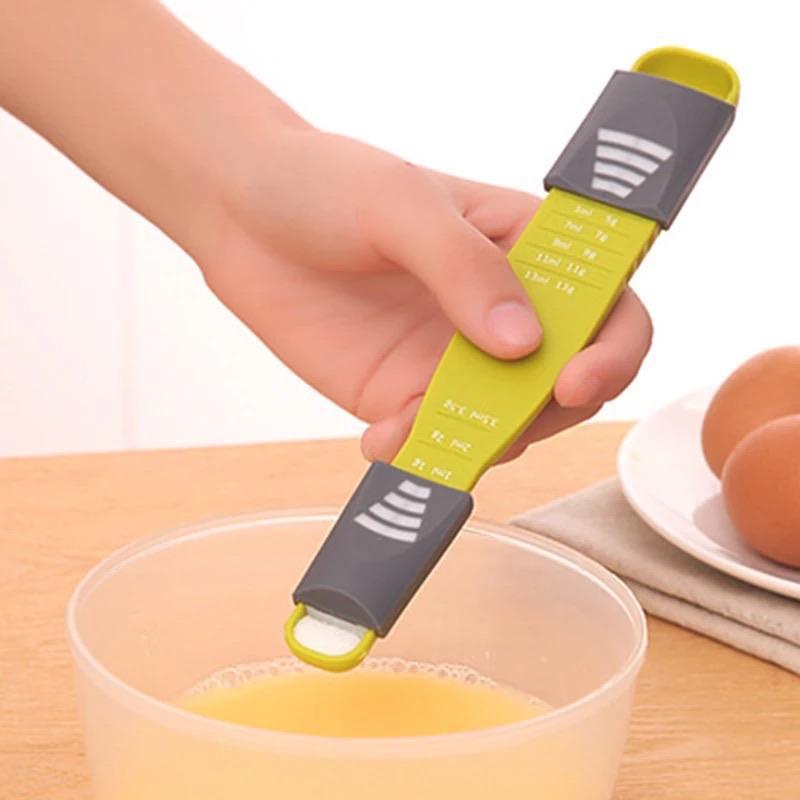 Adjustable Scale Measuring Spoon | kitchen item | Waseeh Pakistan