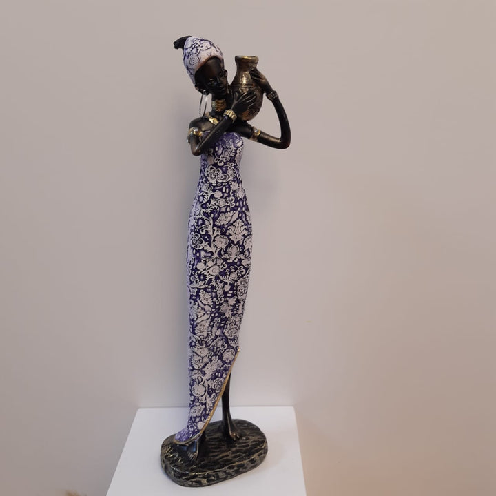African Girl Satute Decor | Home Décor | Waseeh Pakistan