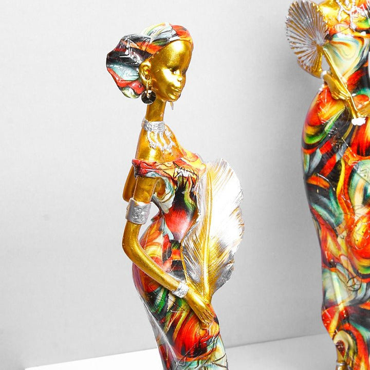 African Queen Statue Decor | Home Décor | Waseeh Pakistan