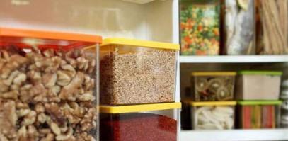 Air vent Stackable &amp; Space-Savvy Pocket Block Food Container (6 pcs) | kitchen item | Waseeh Pakistan