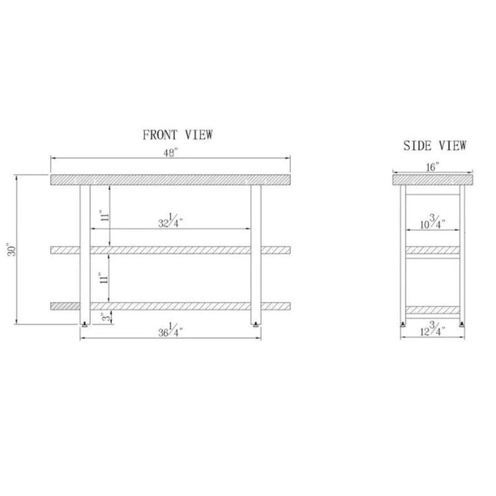 ALEZZI Entryway Lounge Living Room Console Table | Furniture | Waseeh Pakistan