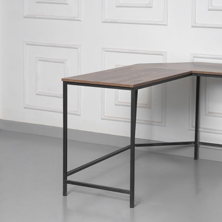 ALLENA L-Shape Home Office Workstation Writing Organizer Desk Table | Furniture | Waseeh Pakistan