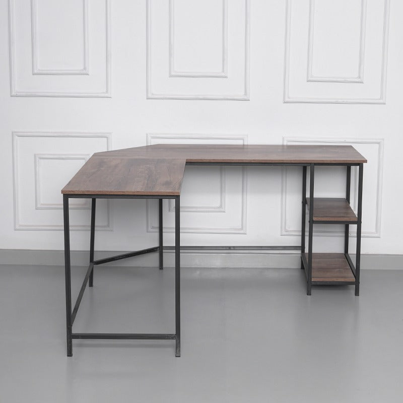 ALLENA L-Shape Home Office Workstation Writing Organizer Desk Table | Furniture | Waseeh Pakistan