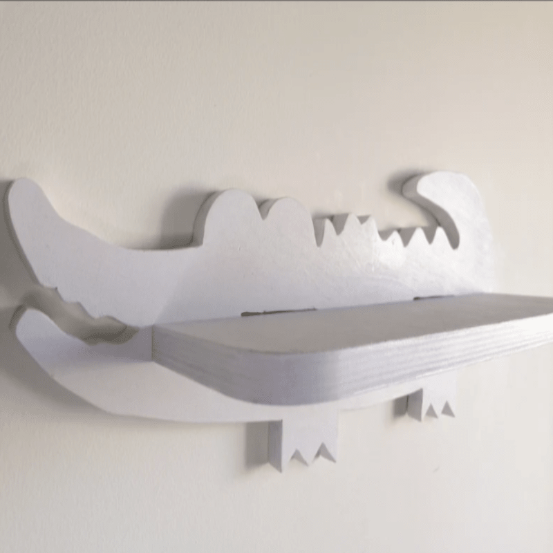 Alligator Kids Bedroom Floating Organizer Shelve Decor | Furniture | Waseeh Pakistan