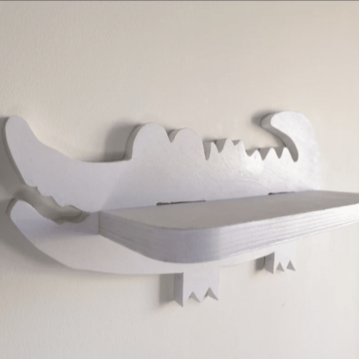 Alligator Kids Bedroom Floating Organizer Shelve Decor | Furniture | Waseeh Pakistan