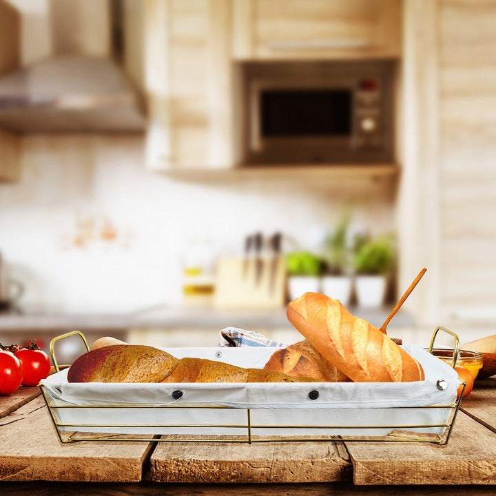 Alluring Goldish Bread Kitchen Basket | kitchen item | Waseeh Pakistan
