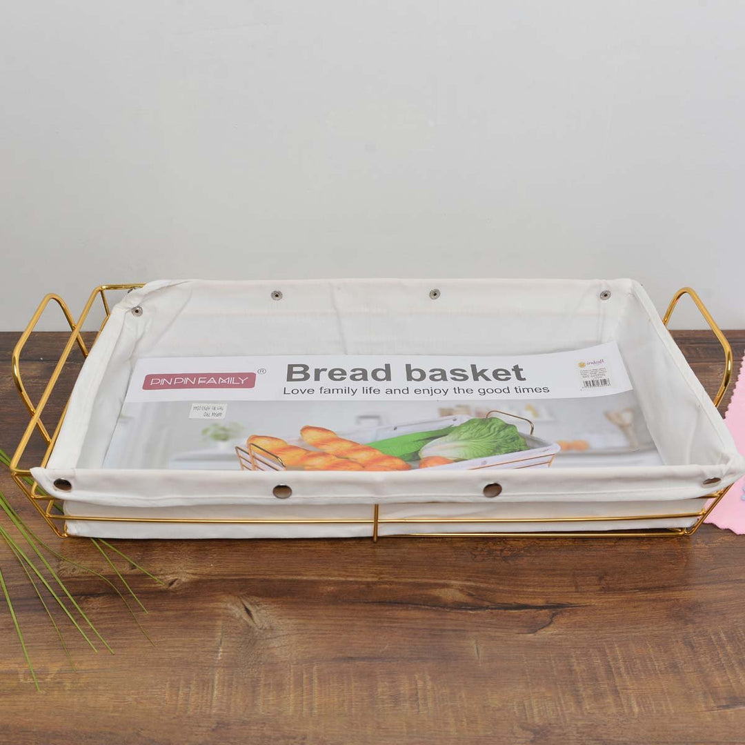 Alluring Goldish Bread Kitchen Basket | kitchen item | Waseeh Pakistan